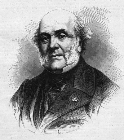 Ritratto di Frédéric Auguste Demetz, avvocato francese, fondatore della colonia agricola e penitenziaria di Mettray destinata a riabilitare i giovani delinquenti. Incisione in 