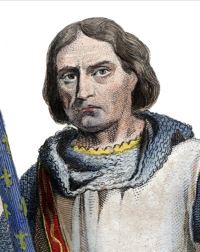 Ritratto di Gaucher V de Chastillon da French School