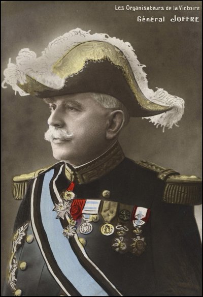 Ritratto del Generale Joseph Joffre (1852-1931) da French School