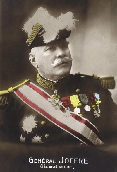 Ritratto del Generale Joseph Joffre (1852 - 1931) da French School