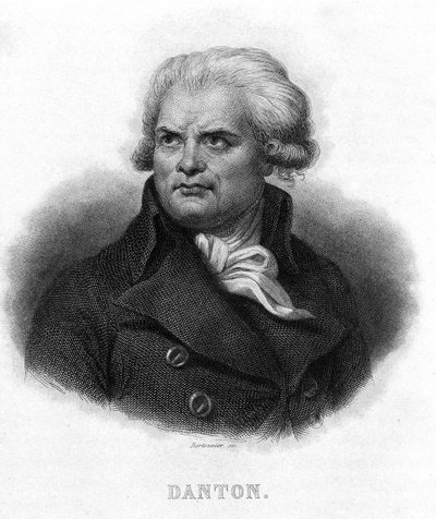 Ritratto di Georges Jacques Danton (1759 - 1794) - in 