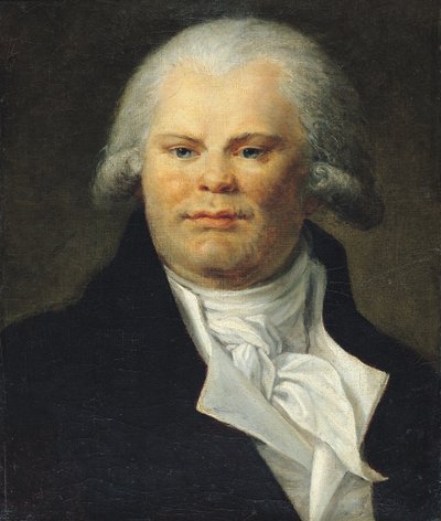 Ritratto di Georges Danton (1759-94) da French School