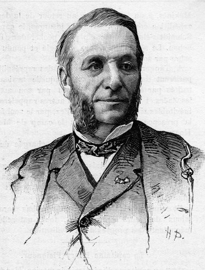 Ritratto di Georges Guiffrey (1827-1887), Senatore delle Hautes Alpes tra il 1879-1887. da French School