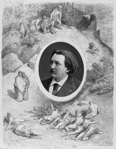 Ritratto di Gustave Doré (1832-83) da French School