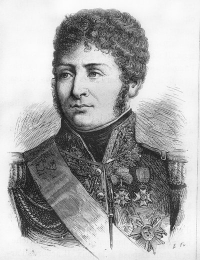 Ritratto di Henri Clarke, generale e politico francese (Duca di Feltre 1809) da French School