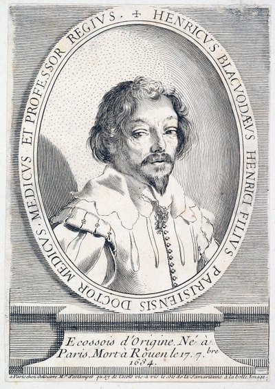 Ritratto di Henry Blackwood, morto nel 1634, pub. 1755-65 incisione, 1755 da French School
