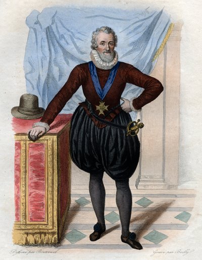 Ritratto di Enrico IV (1553-1610), re di Francia da French School