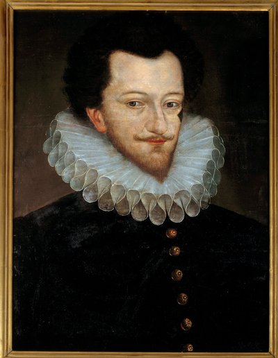 Ritratto di Enrico I di Lorena, terzo Duca di Guisa detto lo sfregiato da French School
