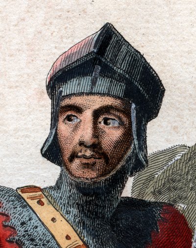 Ritratto di Ugo I Capeto (c.941-996), re di Francia da French School