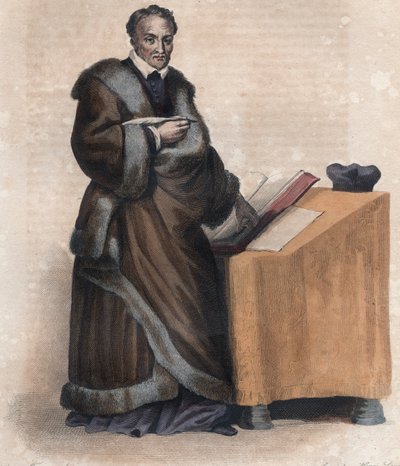 Ritratto di Jacques Amyot (1513-1593), vescovo, scrittore e traduttore francese da French School
