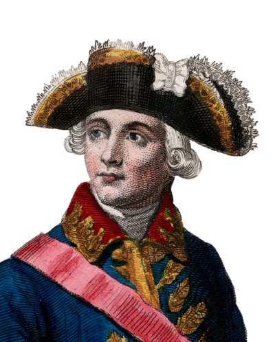 Ritratto di Jacques Antoine Hippolyte, Conte di Guibert, generale e scrittore militare francese da French School