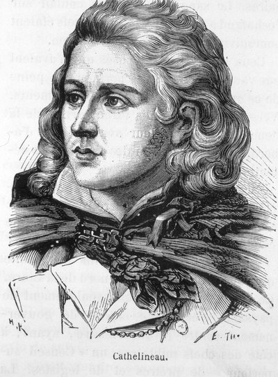 Ritratto di Jacques Cathelineau (1759 - 1793), capo della Vandea - in "L