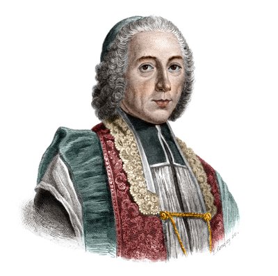 Ritratto di Jacques Denis Cochin (1726-1783) da French School