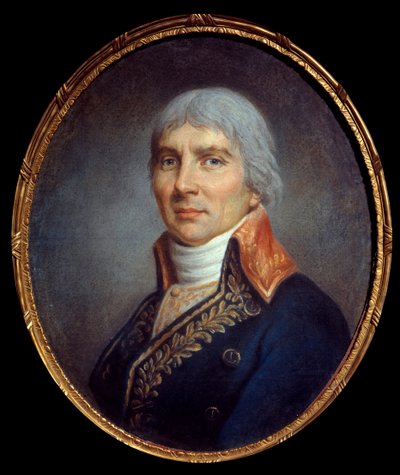 Ritratto di Jacques Francois Coquille detto Dugommier (1738-1794). Dipinto anonimo della scuola francese da French School