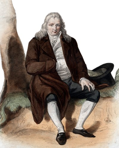 Ritratto di Jacques Henri Bernardin de Saint-Pierre (1737-1814), scrittore e botanico francese da French School