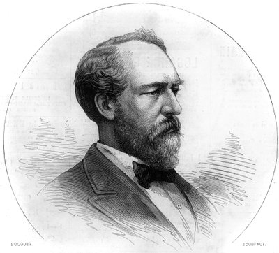 Ritratto di James Abram Garfield da French School
