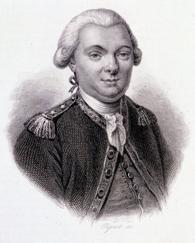 Ritratto di Jean-Francois Galaup, Conte de La Perouse da French School