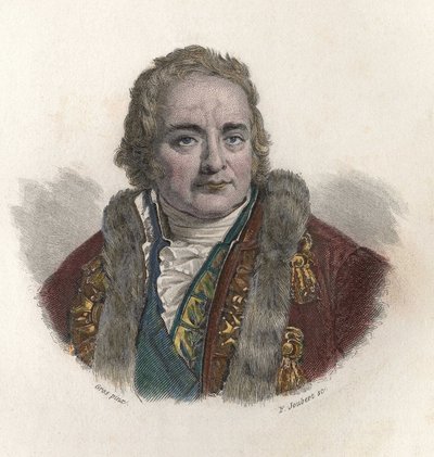 Ritratto di Jean Antoine Chaptal, Conte di Chanteloup (1756-1832), chimico e politico francese. In "Portraits of Useful Men" da French School