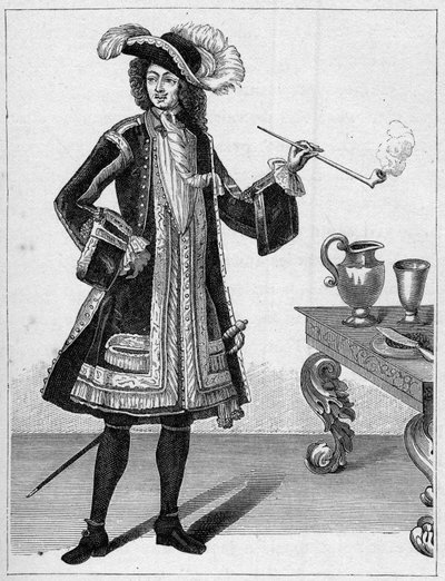 Ritratto di Jean Bart (1651-1702), corsaro francese. Incisione in “La Marine et les colonies: commerce” da French School