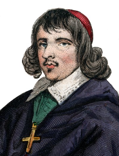 Ritratto di Jean Francois Paul de Gondi, Cardinale di Retz, vescovo coadiutore francese da French School