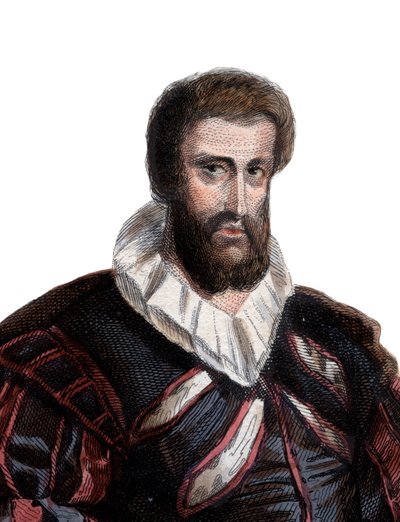 Ritratto di Jean Goujon (1510-c.1566), scultore e architetto francese da French School