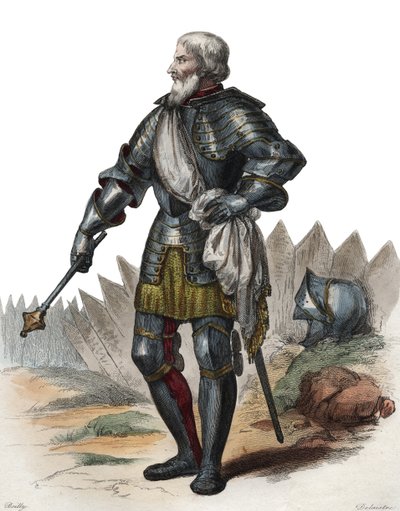 Ritratto di Jean II Le Maingre (1366-1421), detto Boucicaut, maresciallo di Francia da French School