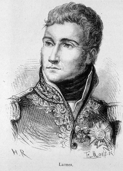 Ritratto di Jean Lannes, Duca di Montebello, Maresciallo di Francia (1769 - 1809) - in “The History of France” di Henri Martin da French School