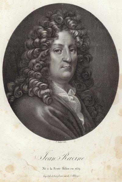 Ritratto di Jean Racine da French School