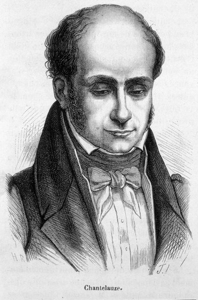 Ritratto di Jean de Chantelauze (1787-1859), Ministro della Giustizia. da French School