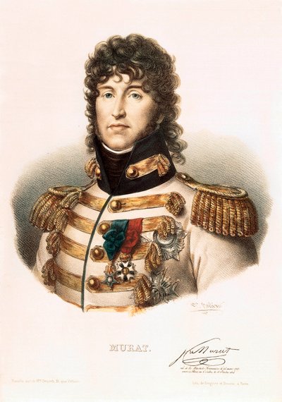 Ritratto di Joachim Murat (1767-1815), maresciallo di Francia, re di Napoli da French School