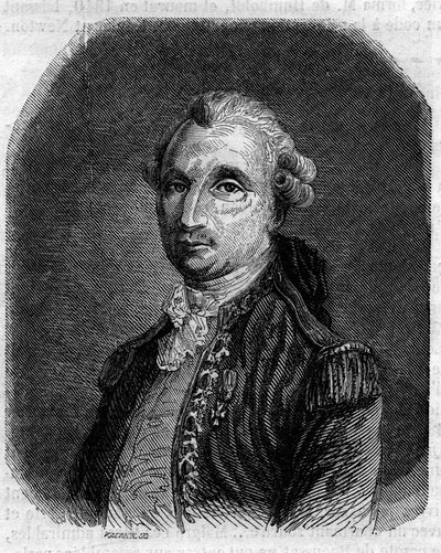 Ritratto di Johann Friedrich Blumenbach (1752-1840), antropologo e biologo tedesco. Incisione del 1852 da French School