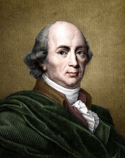 Ritratto di Johann Gottfried Herder (1744-1803) (colorazione successiva) da French School