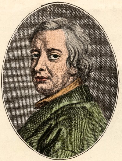 Ritratto di John Dryden (1631-1700) da French School