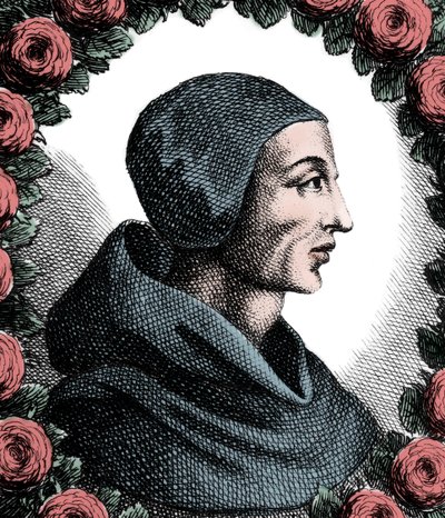 Ritratto di Giovanni Duns Scoto (c.1265-c.1308) da French School