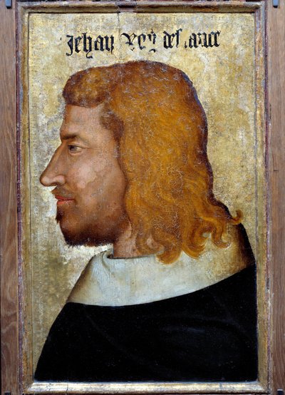 Ritratto di Giovanni II il Buono (1319-1364), Re di Francia da French School