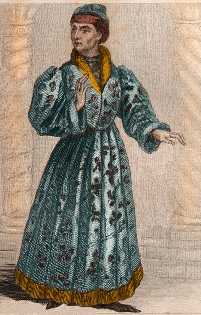 Ritratto di Giovanni Senza Paura (1371-1419) Duca di Borgogna. da French School
