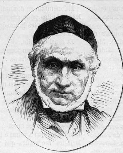Ritratto di Joseph Nicolas Robert Fleury (Robert-Fleury da French School
