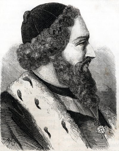 Ritratto di Joseph Pitton de Tournefort (1656-1708) (incisione) da French School