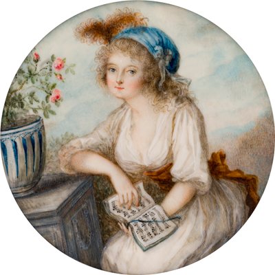 Ritratto di Lady Lucy Byng 1ª Contessa di Bradford, c.1790 da French School