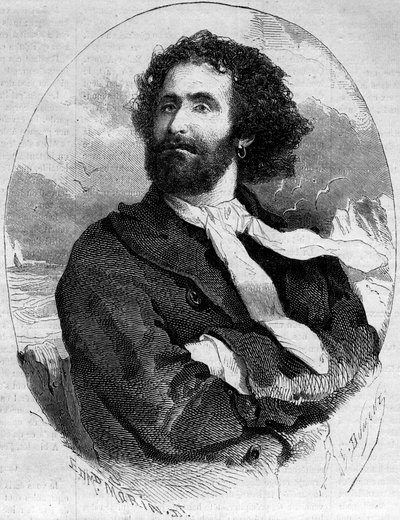Ritratto di Lafontaine (Henry Lafontaine) da French School