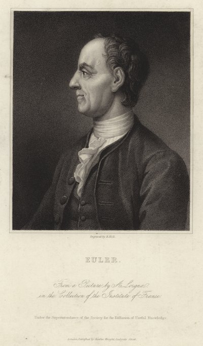 Ritratto di Leonhard Euler da French School