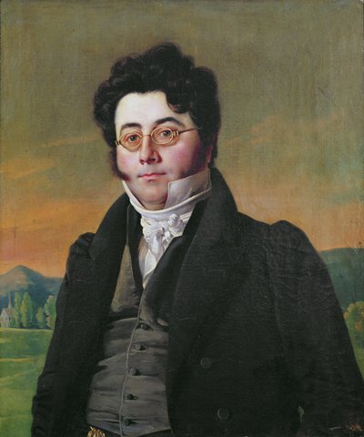 Ritratto di Louis Auguste Baudelocque (1799-1863) da French School