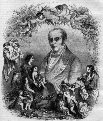 Ritratto di Louis Benoit Guersant (1777-1848), medico francese da French School