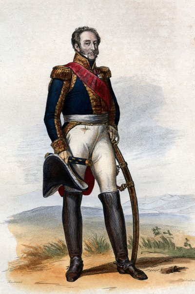 Ritratto di Louis Gabriel Suchet (1770-1826), 1° Duca d