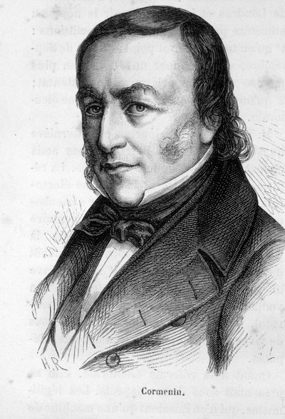 Ritratto di Louis Marie de La Haye Visconte de Cormenin da French School