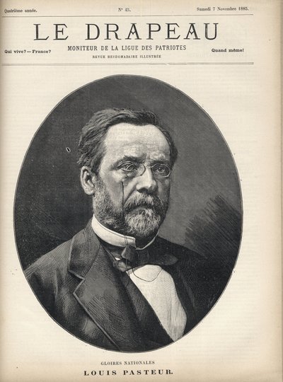 Ritratto di Louis Pasteur (1822-1895) - copertina di 