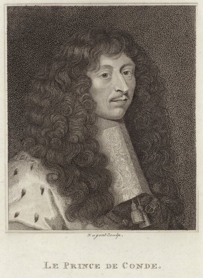 Ritratto di Louis de Bourbon, Principe di Condé da French School