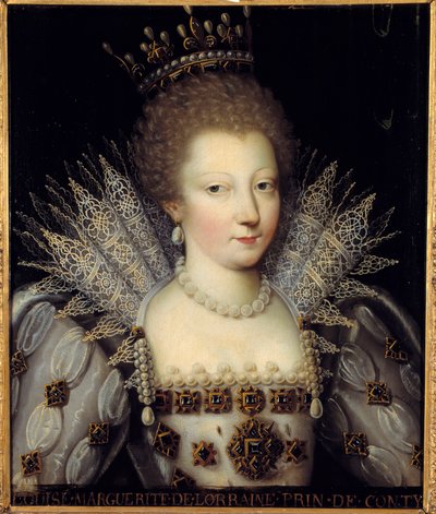 Ritratto di Louise Marguerite de Lorraine, principessa di Conti da French School