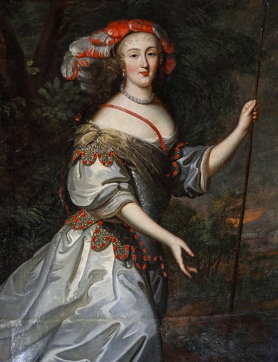 Ritratto di Lucie de Tourville da French School