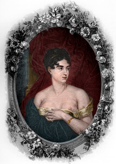 Ritratto di Marguerite Josephine Wiemer (Marguerite Georges) da French School